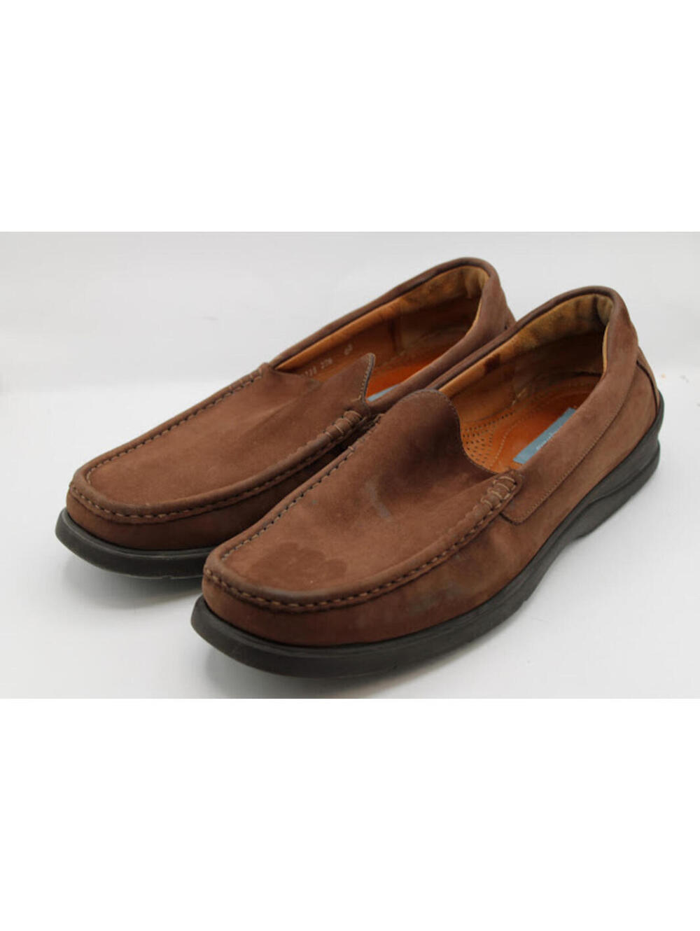 Florsheim Comfortech Slip On Casual Brown Suede Loafers Men's Size 13D